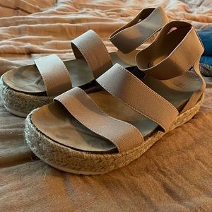 Time and Tru espadrille sandals